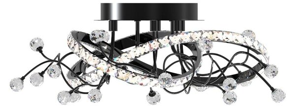 Zuma Line MX3481-1S-3BCT LED přisazené stropní svítidlo MAIA | 25W integrovaný LED zdroj | 2700-6000K