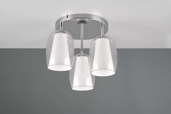 Trio SELECT T617500306 přisazené stropní svítidlo BARRET E14