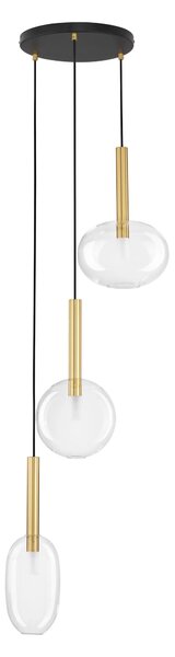Designový lustr Amelia 24 zlaté – G9
