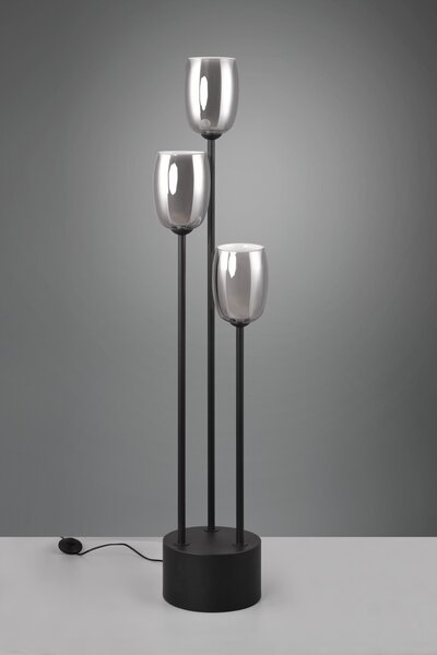 Trio SELECT T417500354 stojací lampa BARRET E14