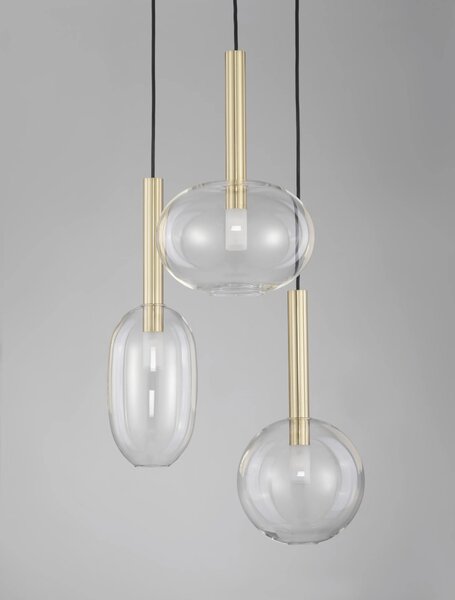 Designový lustr Amelia 24 zlaté – G9