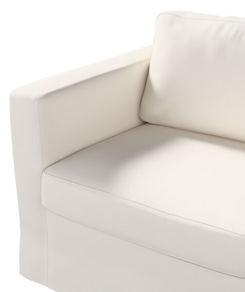 Potah na pohovku IKEA Karlstad 2-místná , nerozkládací, dlouhý barva béžová látka pletený vzor