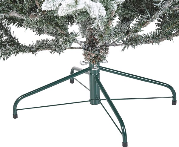 Zasněžený umělý vánoční stromeček BRISCO 180 cm Bílá