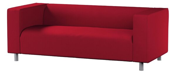 Potah na pohovku IKEA Klippan 2-místná barva červená látka pletený vzor