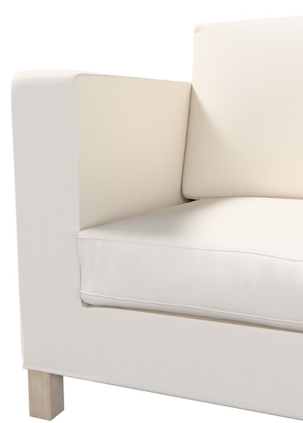 Potah na pohovku IKEA Karlanda 3-místná nerozkládací, krátký barva béžová látka pletený vzor