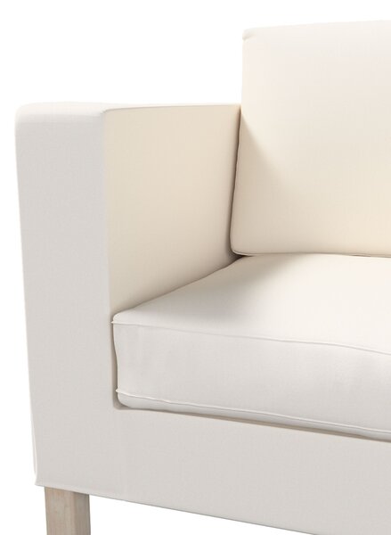 Potah na pohovku IKEA Karlanda 2-místná, krátký barva béžová látka pletený vzor
