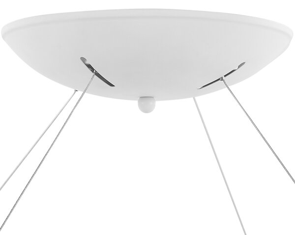 LED závěsná lampa LENYA Kov Bílá