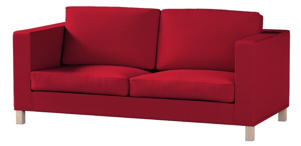 Potah na pohovku IKEA Karlanda rozkládací, krátký barva červená látka pletený vzor