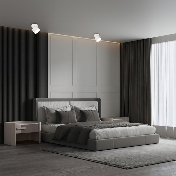 Light Prestige Kendal stropní světlo 1x7 W bílá LP63311SMWHmovable