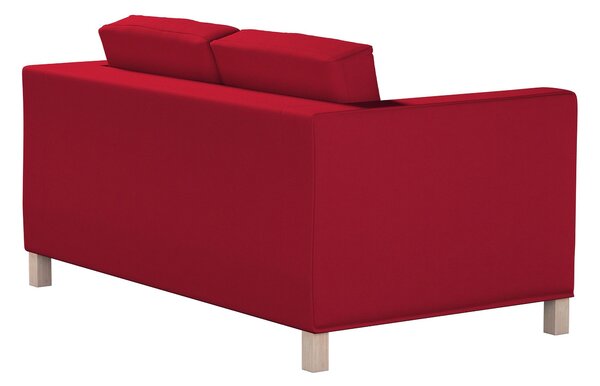 Potah na pohovku IKEA Karlanda 2-místná, krátký barva červená látka pletený vzor