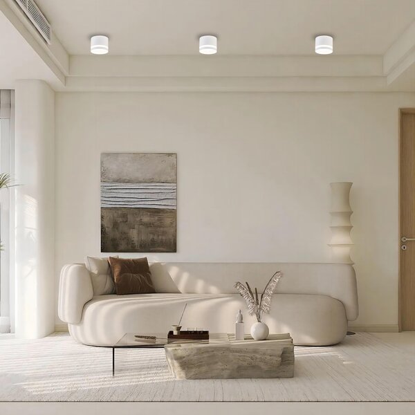 Light Prestige Kendal stropní světlo 1x7 W bílá LP63311SMR1WH