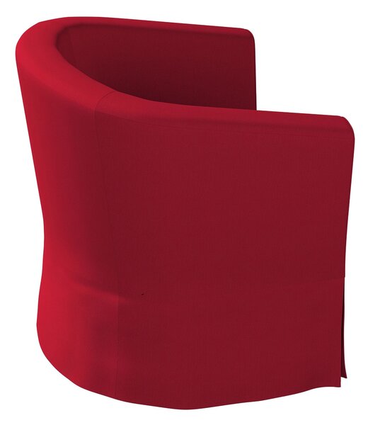 Potah na křeslo IKEA Ektorp Tullsta barva červená látka pletený vzor