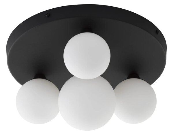 Designové stropní svítidlo Edem 28 černé – G9