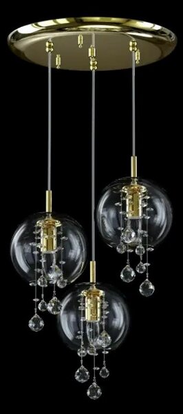 Designové svítidlo závěsné L-TAL-03, Varianta Měděná