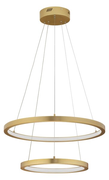 LED lustr Empatia 100 zlaté – Zlatá