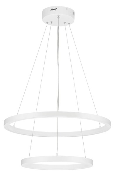 LED lustr Empatia 100 bílé – Bílá
