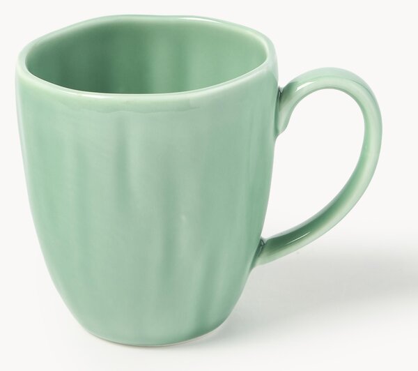 Porcelánové hrnky's reliéfem Sali, 4 ks