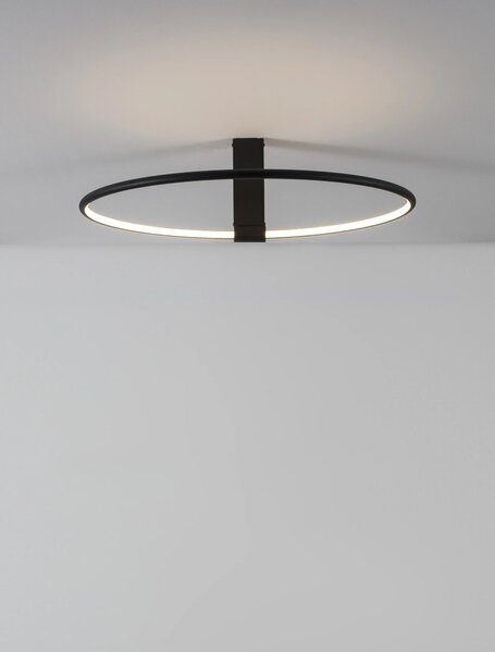 LED lustr Garve 60 černé – Černá