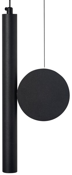 LED závěsná lampa DAMAS Kov Černá