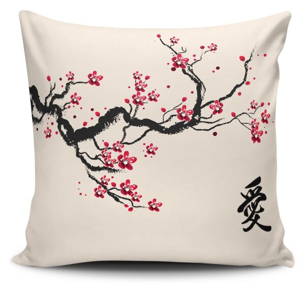 Hanah Home Polštář WARMTH 43x43 cm krémový