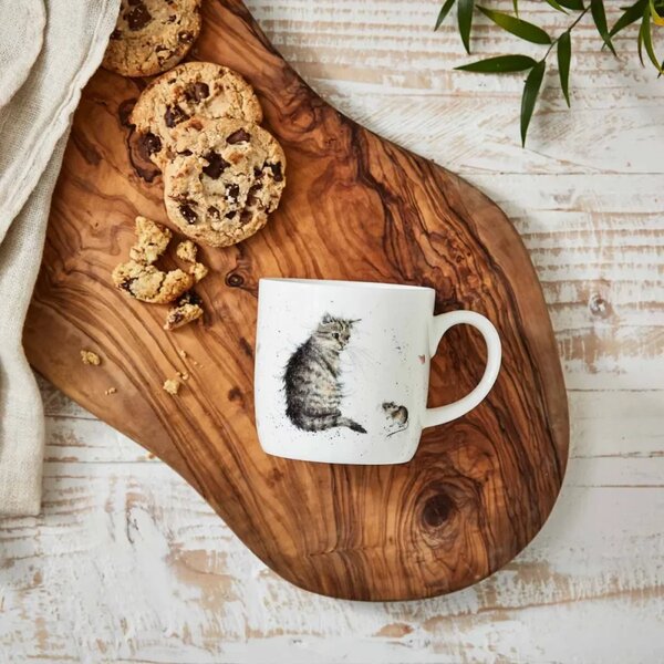 Porcelánový hrnek Kočka a myš 310 ml