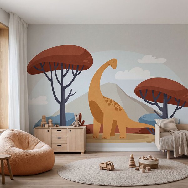 Fototapeta Kresba dinosaura, Fototapety s dinosaury, Populární fototapety, t00738v2 - Tapeko.co.cz