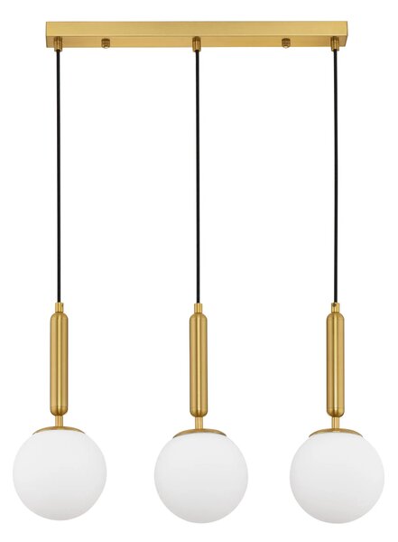 Retro lustr Monet 60 černé – E27