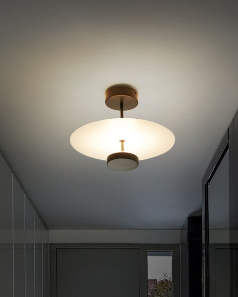 LED závěsná lampa AFRAM Kov Černá