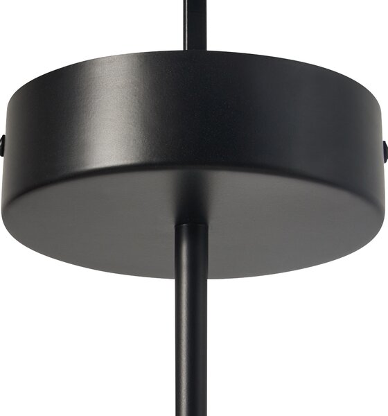 LED závěsná lampa AFRAM Kov Černá