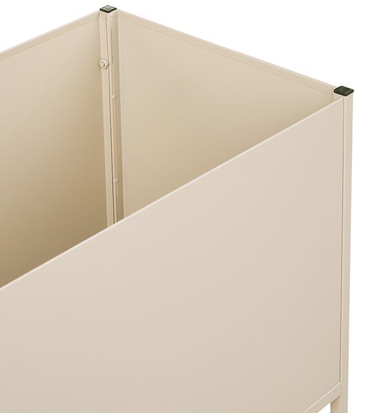 Květináč na stojanu TAPIEN Kov 70 cm Béžová