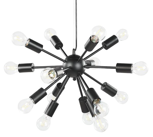 Závěsná lampa BALAGAS Kov Černá
