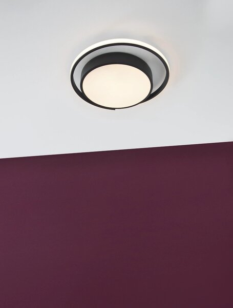 LED stropní svítidlo Odrey 40 černé – Černá