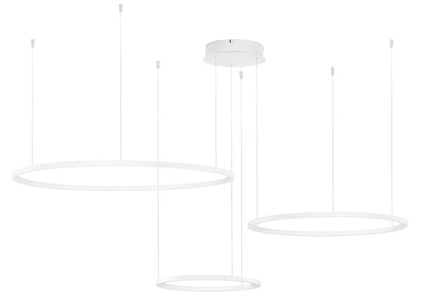 LED lustr Purple 180 bílé – Bílá