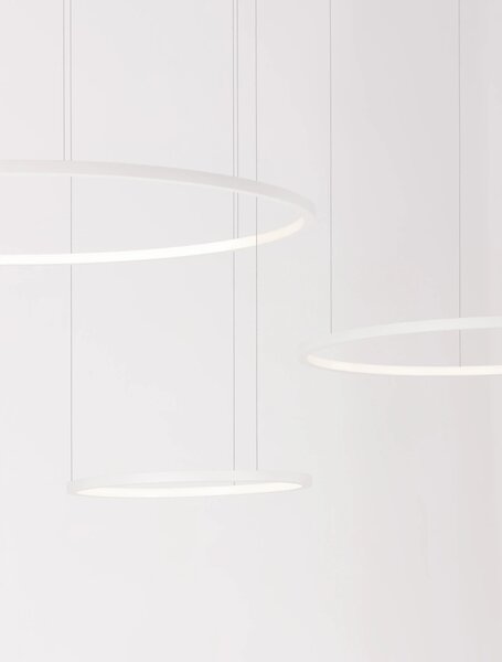 LED lustr Purple 180 bílé – Bílá