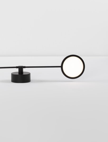 Designové nástěnné svítidlo Scope 100 černé – Černá