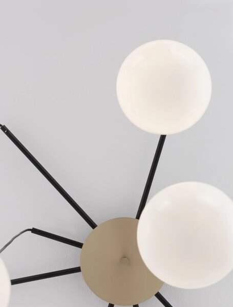 Retro lustr The Egg A 75 zlaté – G9