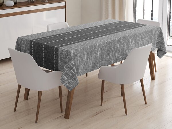 XPOSE® Obdelníkový ubrus LUNA - šedý 155x220 cm