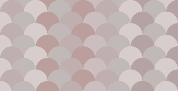Fototapeta Vzor z kruhů v růžové a šedé barvě, Abstraktní fototapety, Populární fototapety, w03722 - Tapeko.co.cz