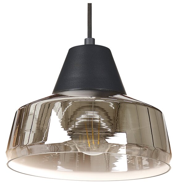 Závěsná lampa TALPARO Sklo Zlatá
