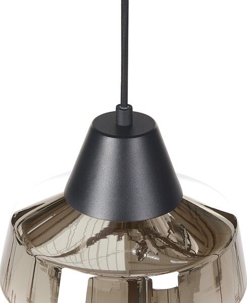 Závěsná lampa TALPARO Sklo Zlatá