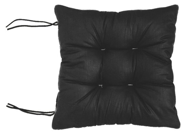 XPOSE® Sedák na židli REST - černý 40x40 cm