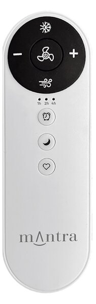 Mantra 9039 Ipanema II, lopatkový ventilátor s dálk. ovladačem, bílá/dřevěná, průměr 106cm