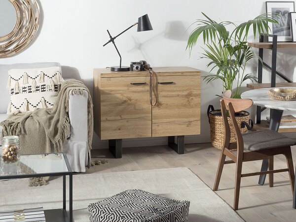 Skříňka TIMBER Světle hnědá