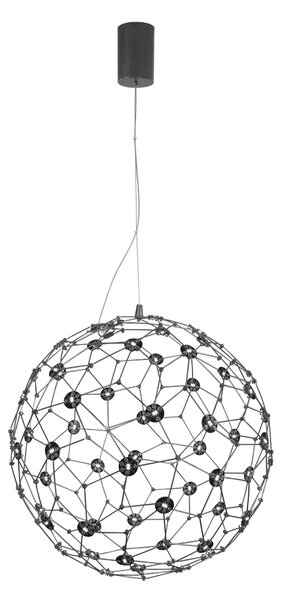 LED lustr Sole 40 černá