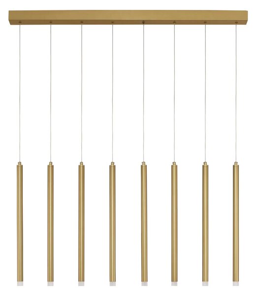 Moderní lustr Trimle 100 zlatá