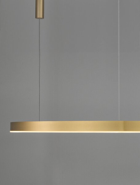 LED lustr Motif 150 zlaté stmívatelné – Zlatá