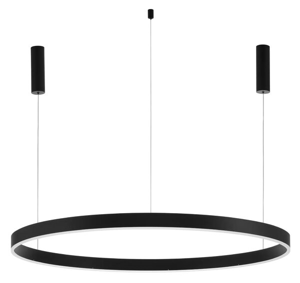 LED lustr Motif 120 černé stmívatelné – Černá