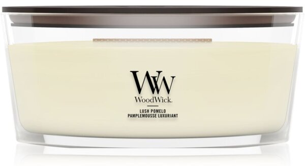 Woodwick Lush Pomelo vonná svíčka s dřevěným knotem 453.6 g