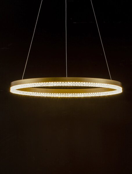 LED lustr Adria 60 zlaté – Zlatá