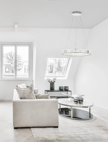 LED lustr Aurelia 2 – Šedá